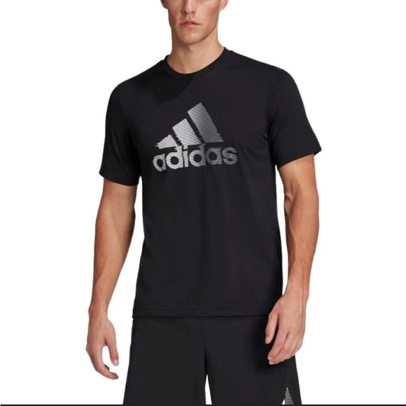 adidas Other - Mens Adidas Aeroready Black Short Sleeve Tee size medium